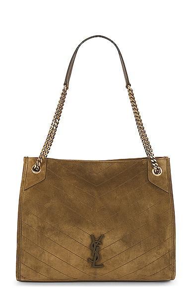 Saint Laurent Medium Niki Shopping Bag in Army Product Image