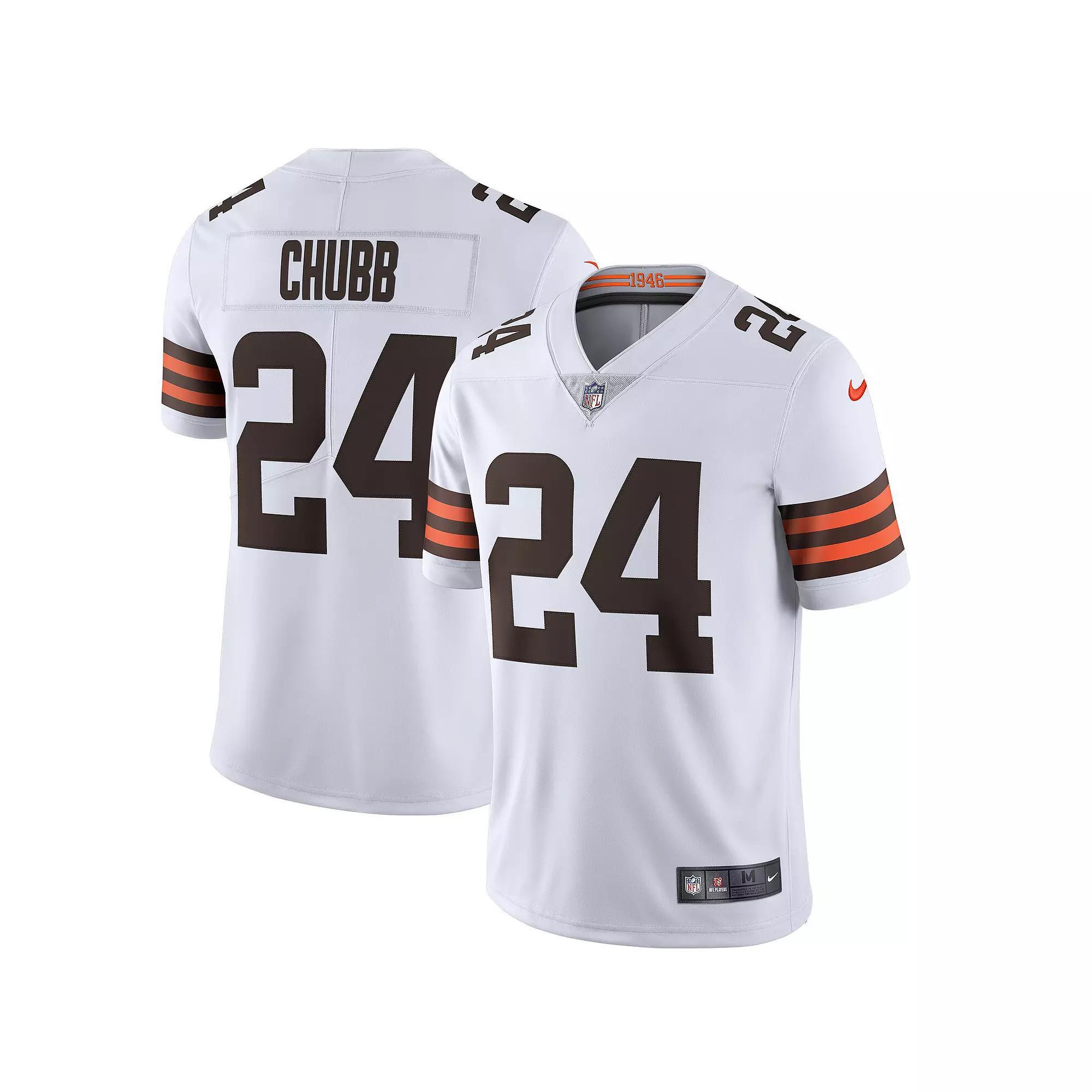 Mens Nike Nick Chubb Cleveland Browns Vapor Limited Jersey Product Image