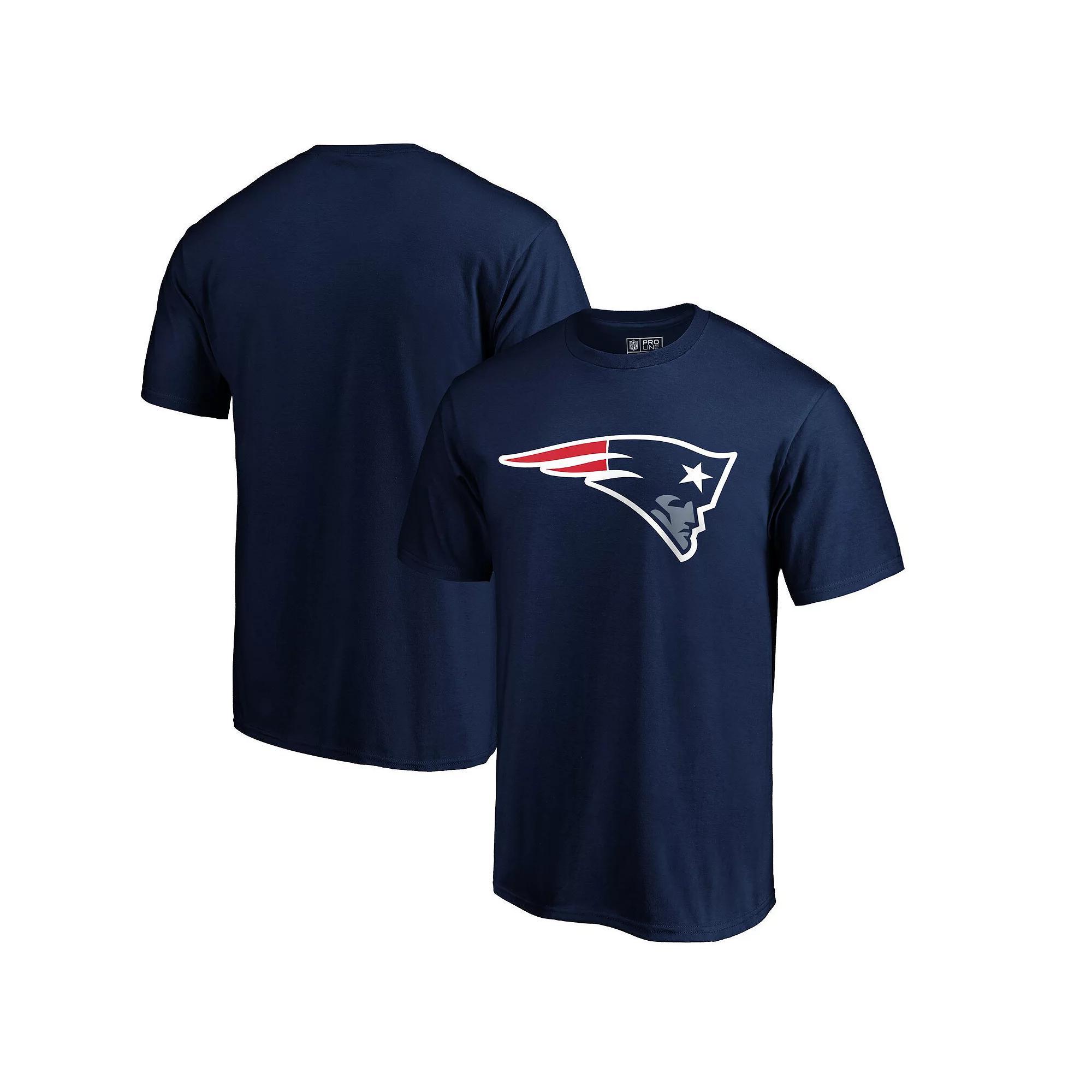 Men's Fanatics Branded Navy New England Patriots Primary Logo T-Shirt, Size: Large, Blue Product Image