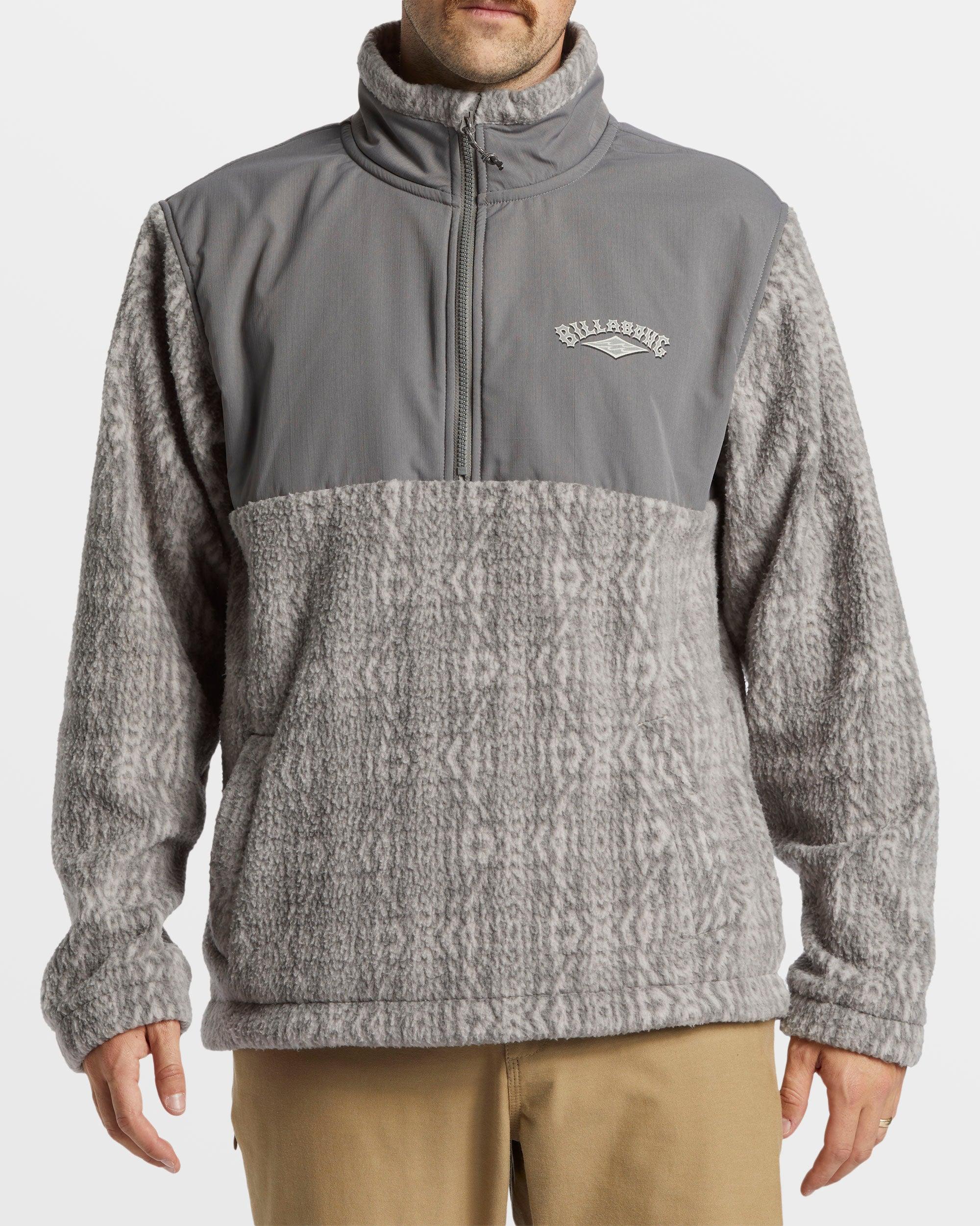 Boundary Re-Issue Mock-Neck Sweatshirt - Alloy Male Product Image