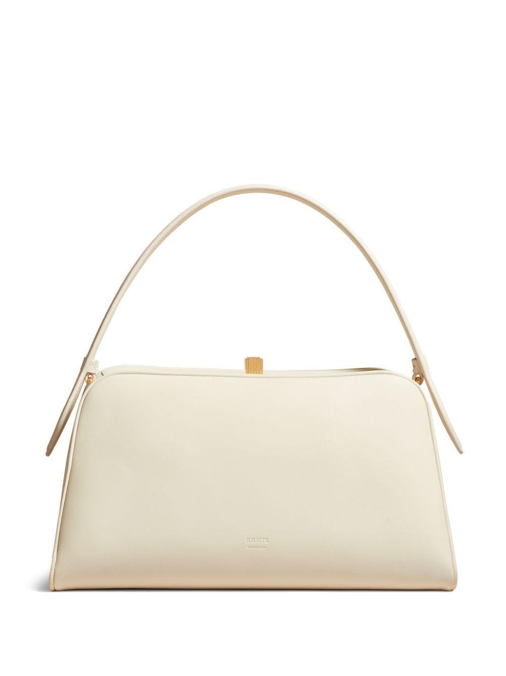 KHAITE Cate Tote Bag In Brown Product Image