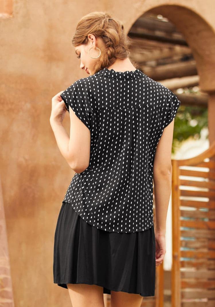 Glad You Collared Blouse Product Image