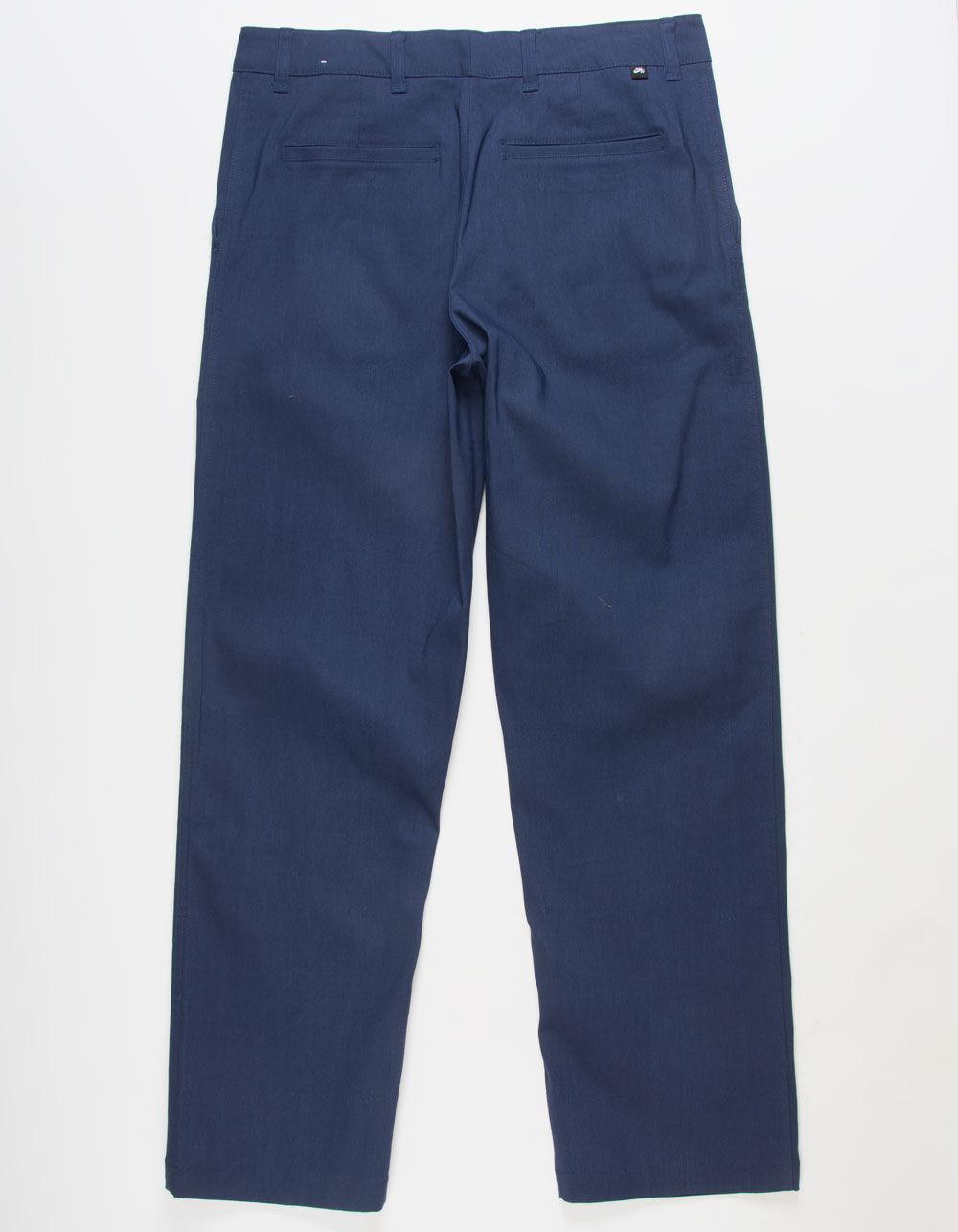 NIKE SB Mens Loose Fit Skate Chino Pants - NAVY Product Image