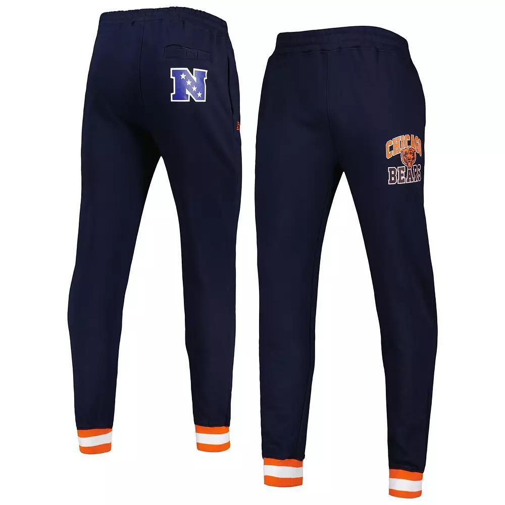 Men's Starter Navy Chicago Bears Blitz Fleece Jogger Pants, Size: Medium, Blue Product Image