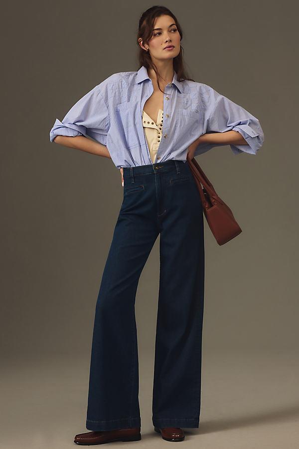 Joe's Jeans The Kate Wide Leg (Impressive) Women's Jeans Product Image