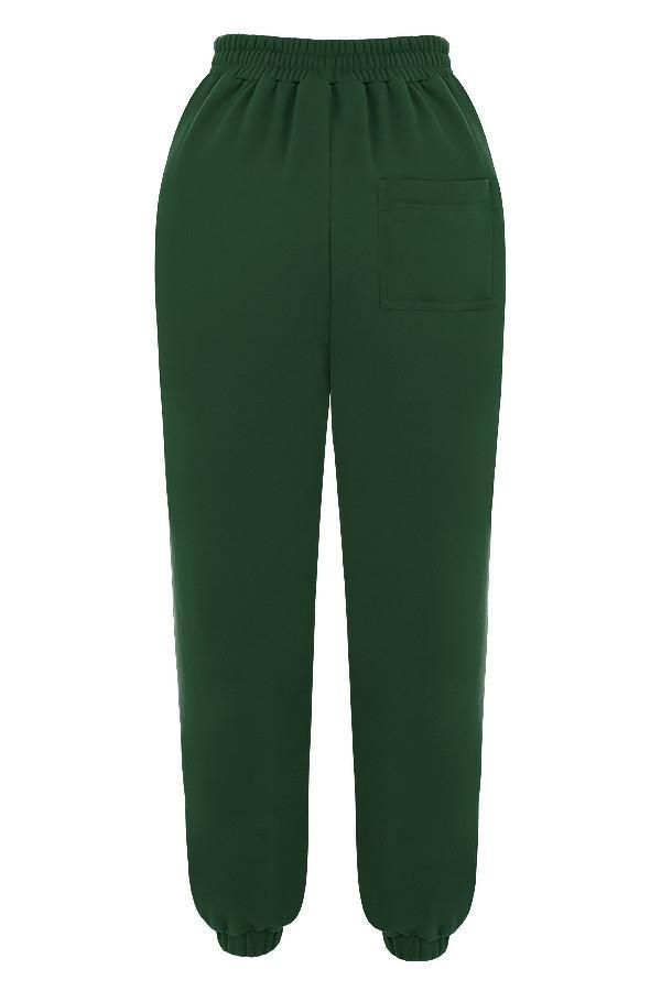 Sky Green Fleece Back Jogging Trousers Product Image
