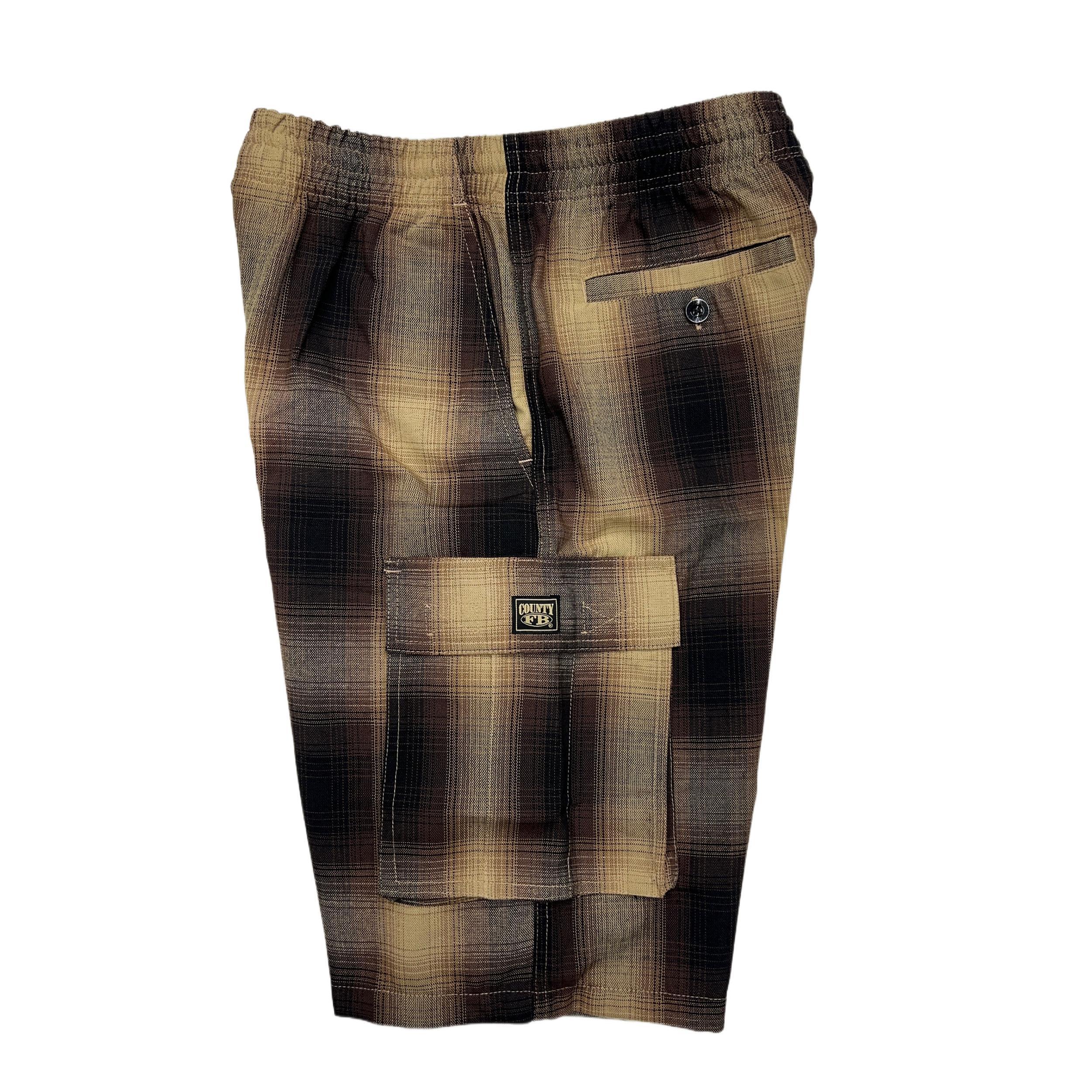 FB County Cargo Checker Shorts Male Product Image