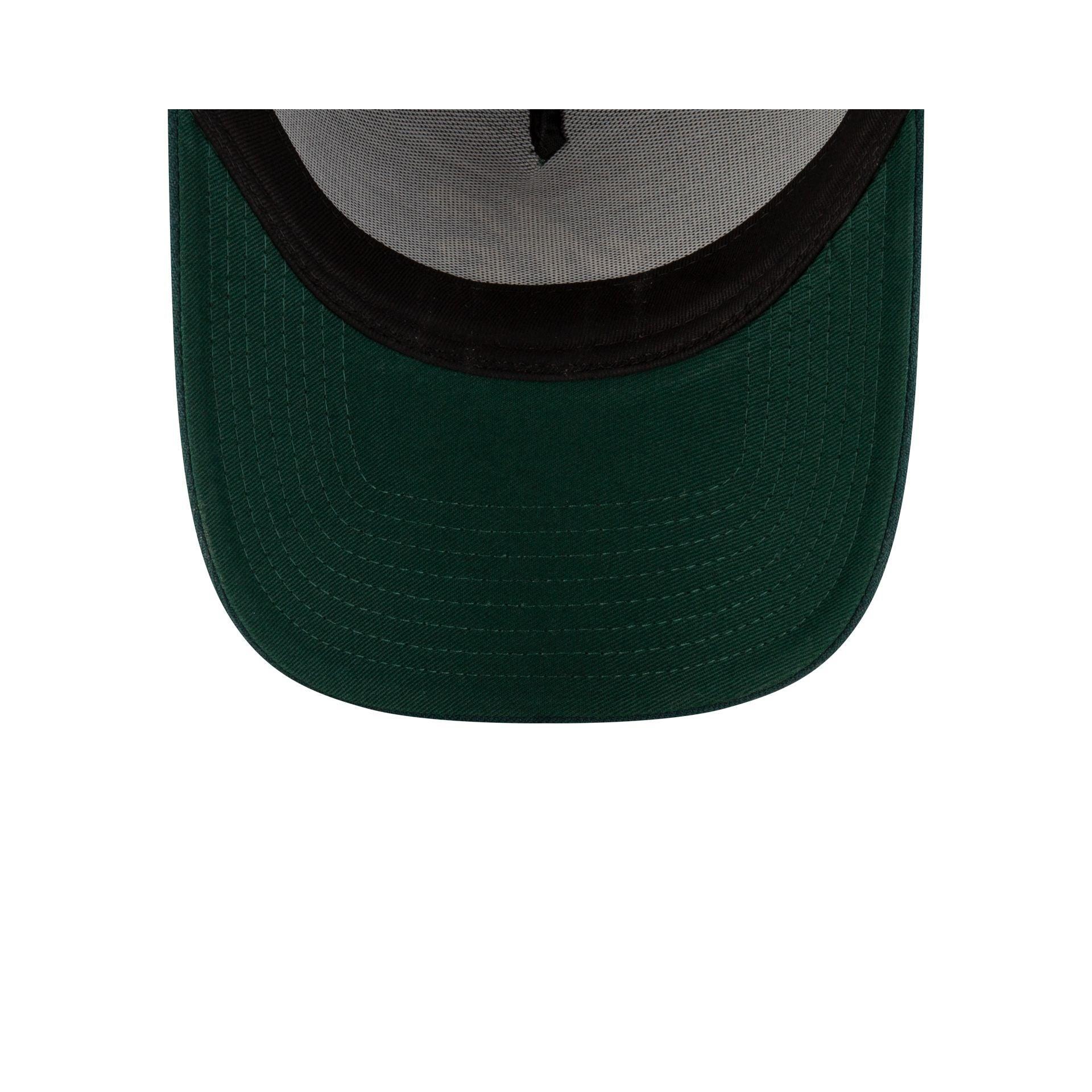 Toronto Raptors Classic Edition Black 9FORTY A-Frame Trucker Hat Male Product Image