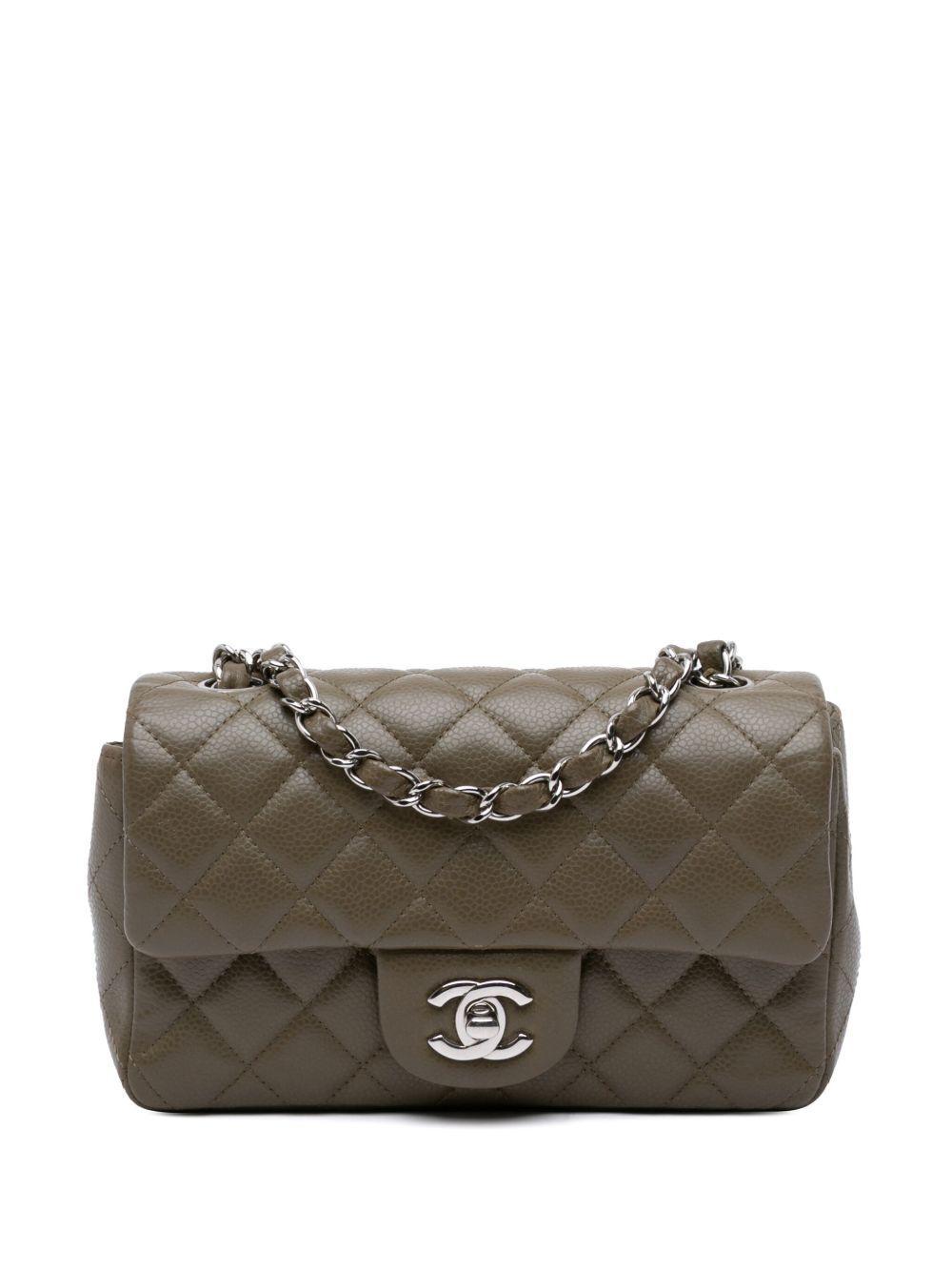 2012-2013 Mini Rectangular Classic Caviar Single Flap crossbody bag Product Image