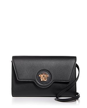 Versace La Medusa Leather Shoulder Bag Product Image