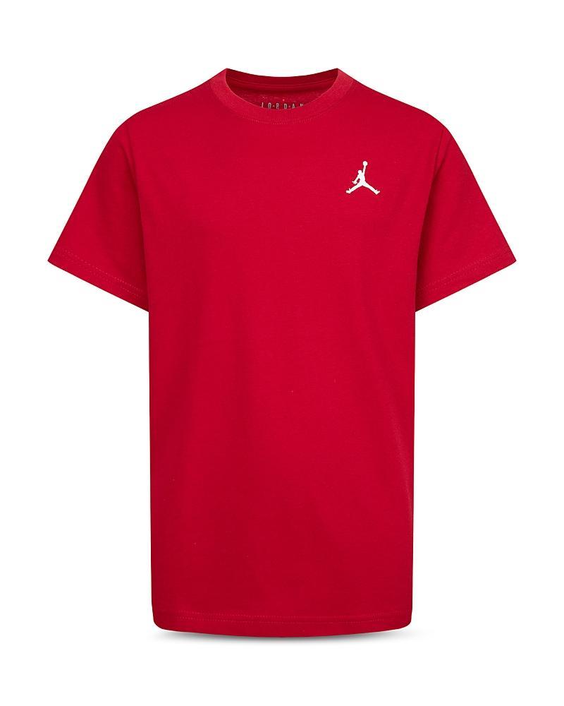 Jordan Boys Jordan Jumpman Air Embroidered Tee - Big Kid Product Image