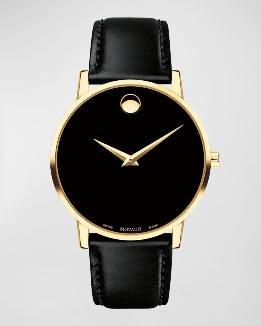 Movado Museum Classic Yellow Gold-Tone Case Watch, 40mm Product Image