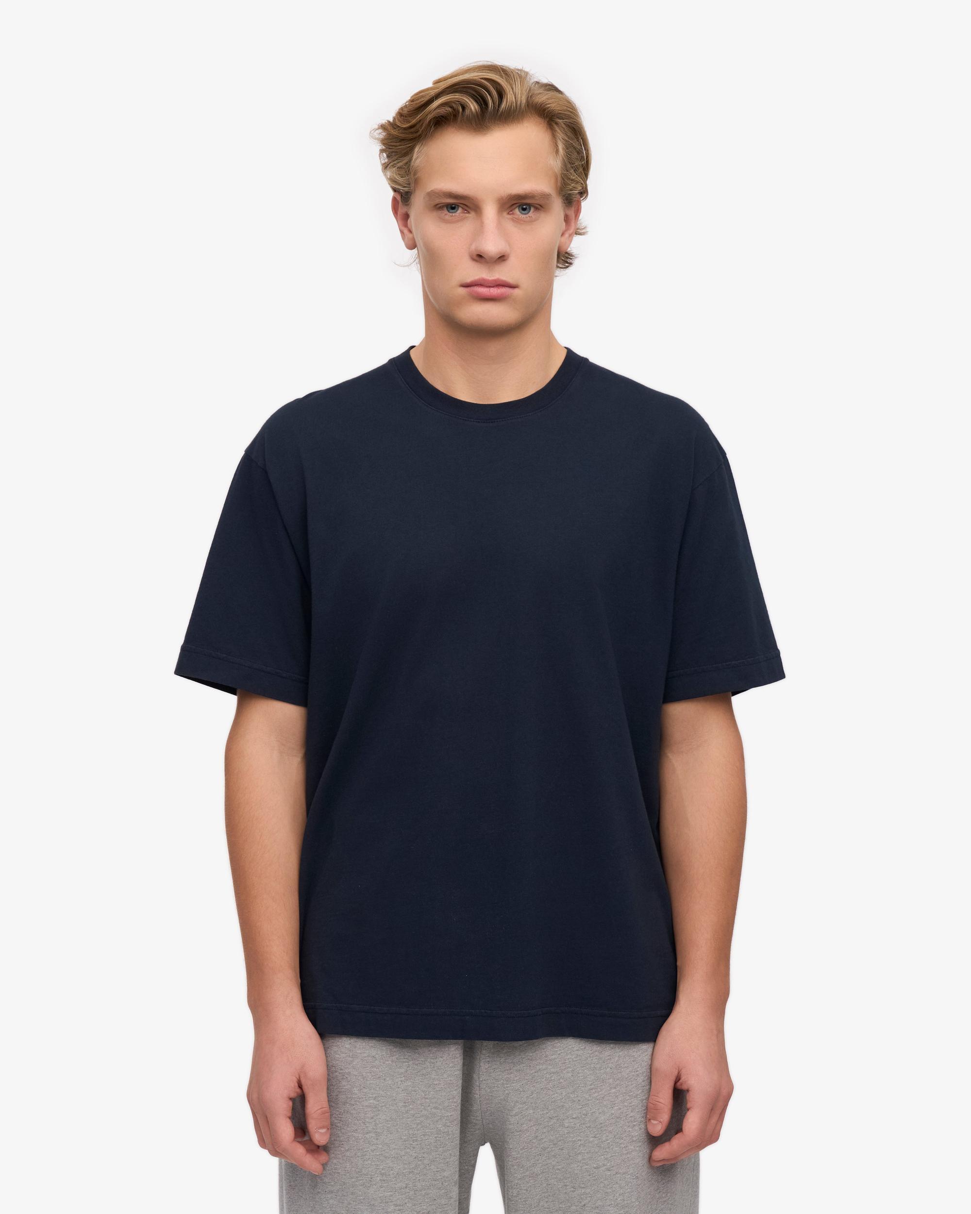 Oversized Organic T-Shirt - Magenta Blaze Product Image