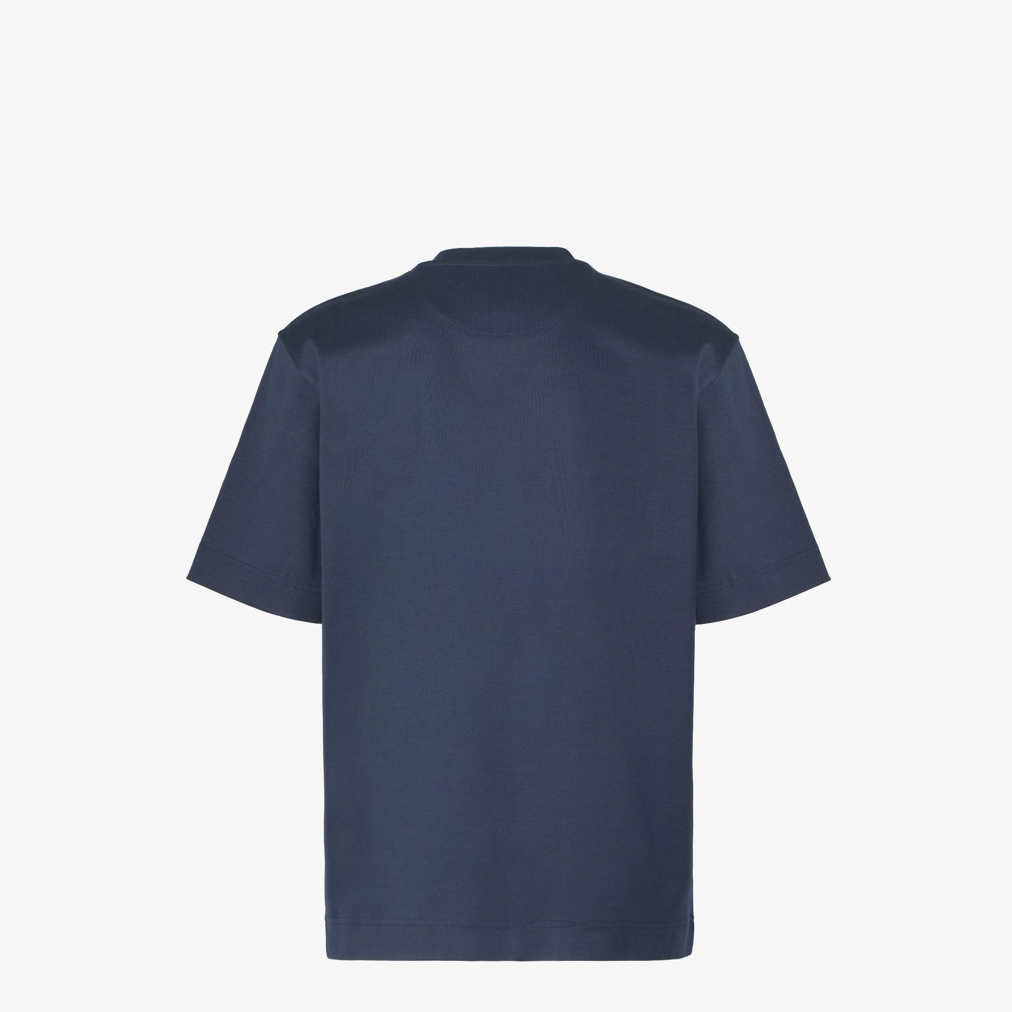 T-ShirtNavy blue cotton T-shirt Product Image