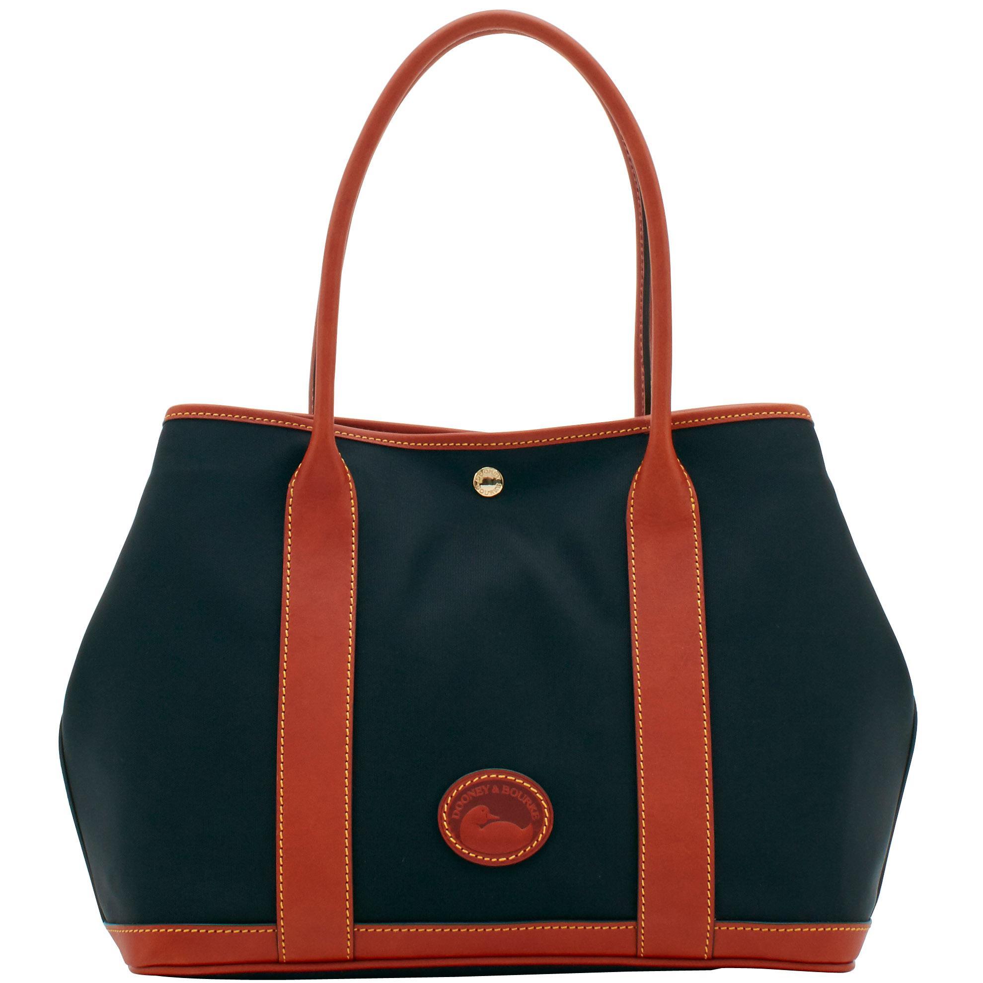 Dooney & Bourke Womens Nylon Layla Fabric Tote Shopping Bag in Black Product Image