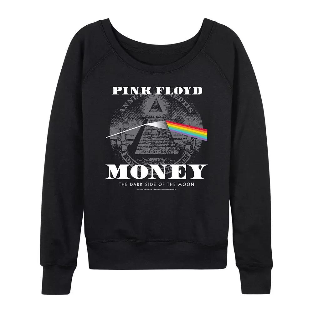 Womens Pink Floyd Money Prism French Terry Long Sleeve Tee Product Image