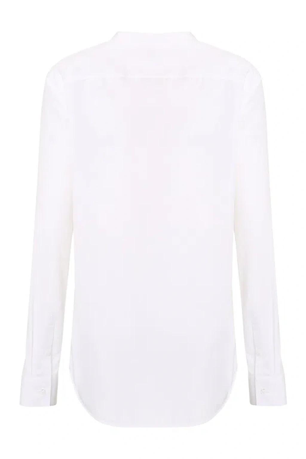 JIL SANDER Tuesday Buttoned Long In White Product Image