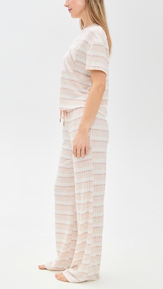Honeydew Intimates Take It Easy Tee Pants Set | Shopbop Product Image