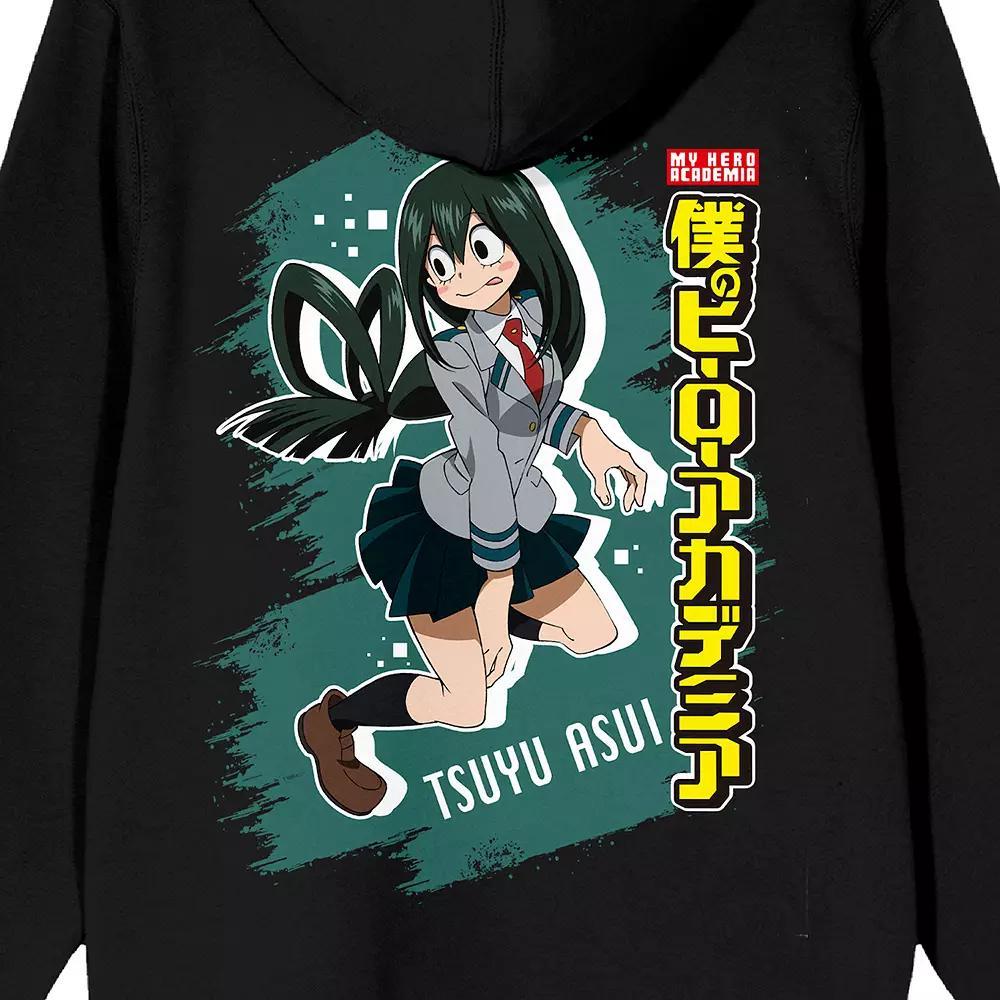 Men's My Hero Academia Asui Tsuyu Hoodie, Size: Large, Black Product Image