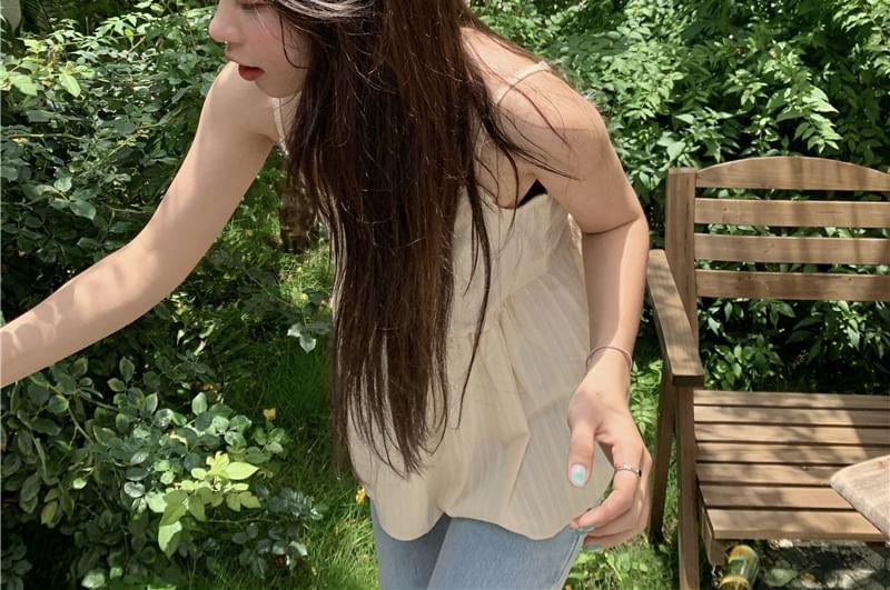 Half Button Camisole Top Product Image