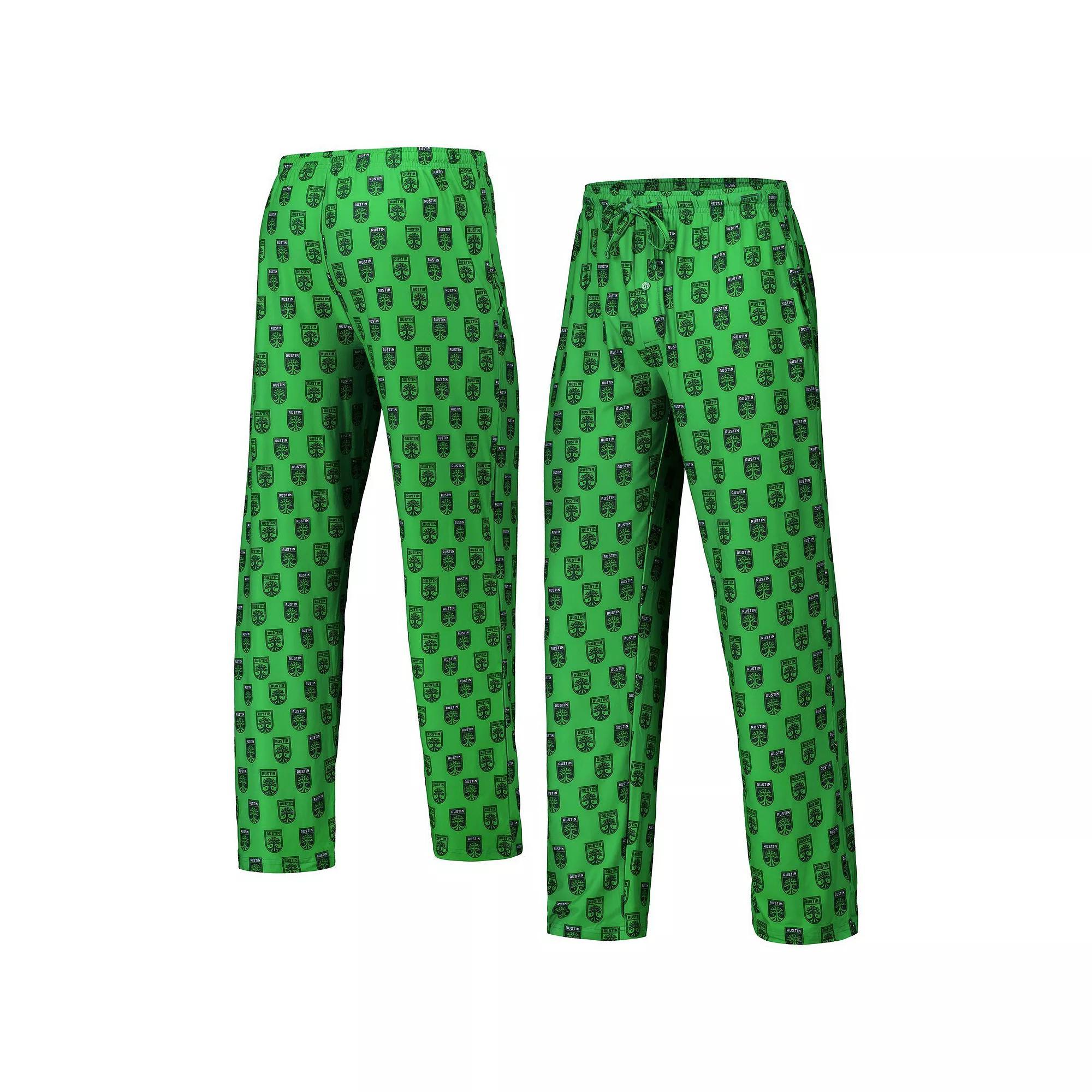Men's Concepts Sport Kelly Green Austin FC Record Sleep Pants, Size: Medium, Afc Green Product Image