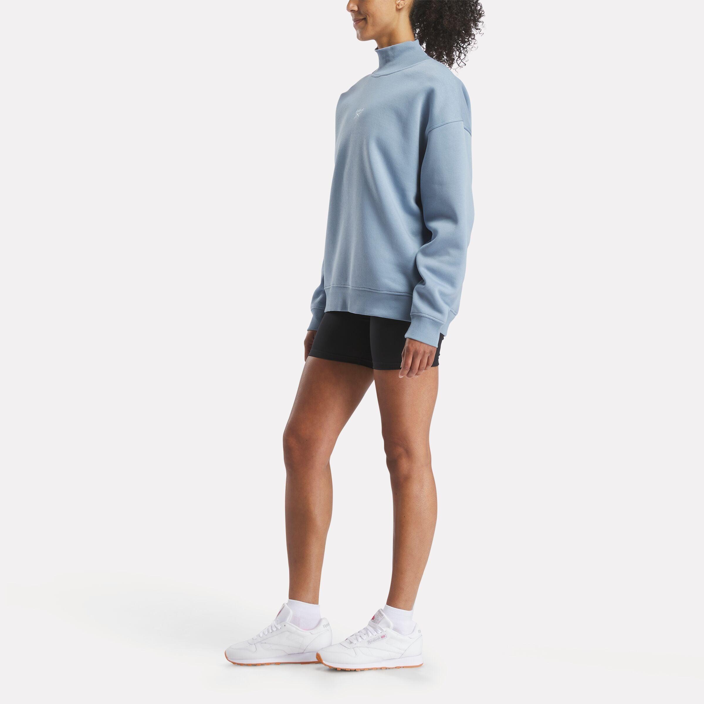Women's Longline Roll Neck Sweatshirt Product Image