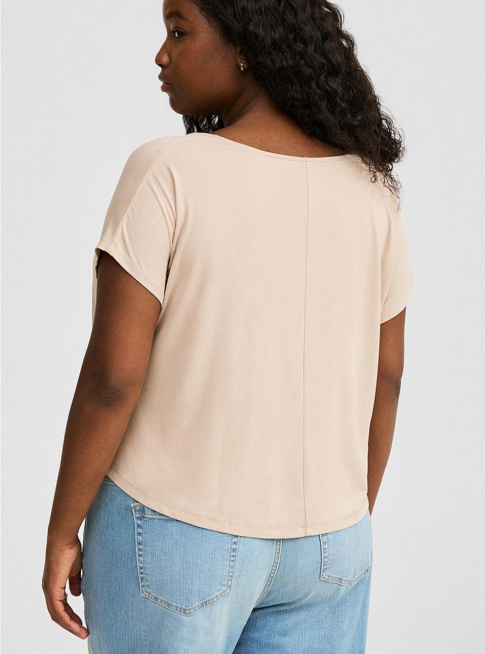 Twisted V-Neck Tee Product Image