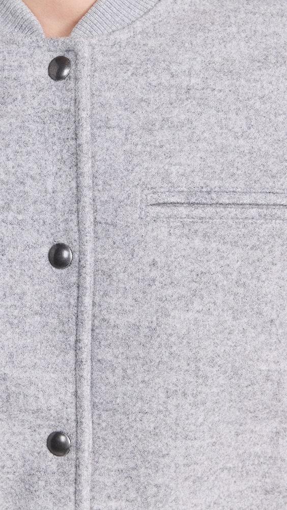 Madewell Knit Bomber Jacket | Shopbop Product Image