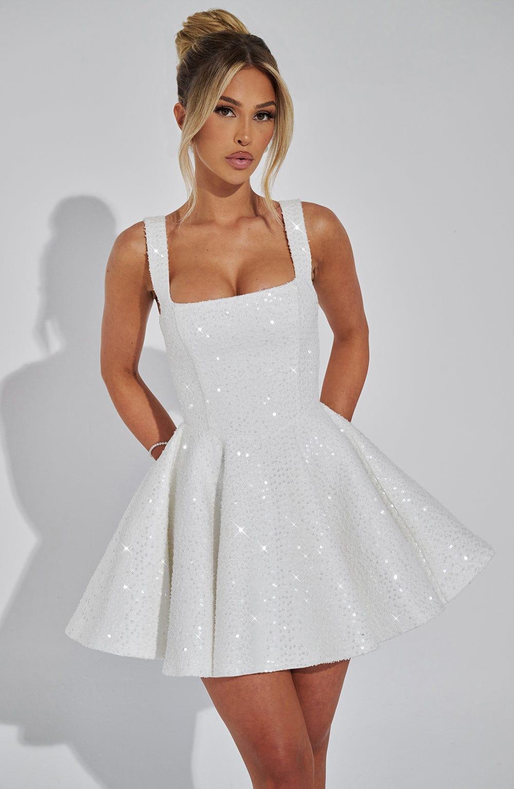 Dorothy Mini Dress - Ivory Product Image