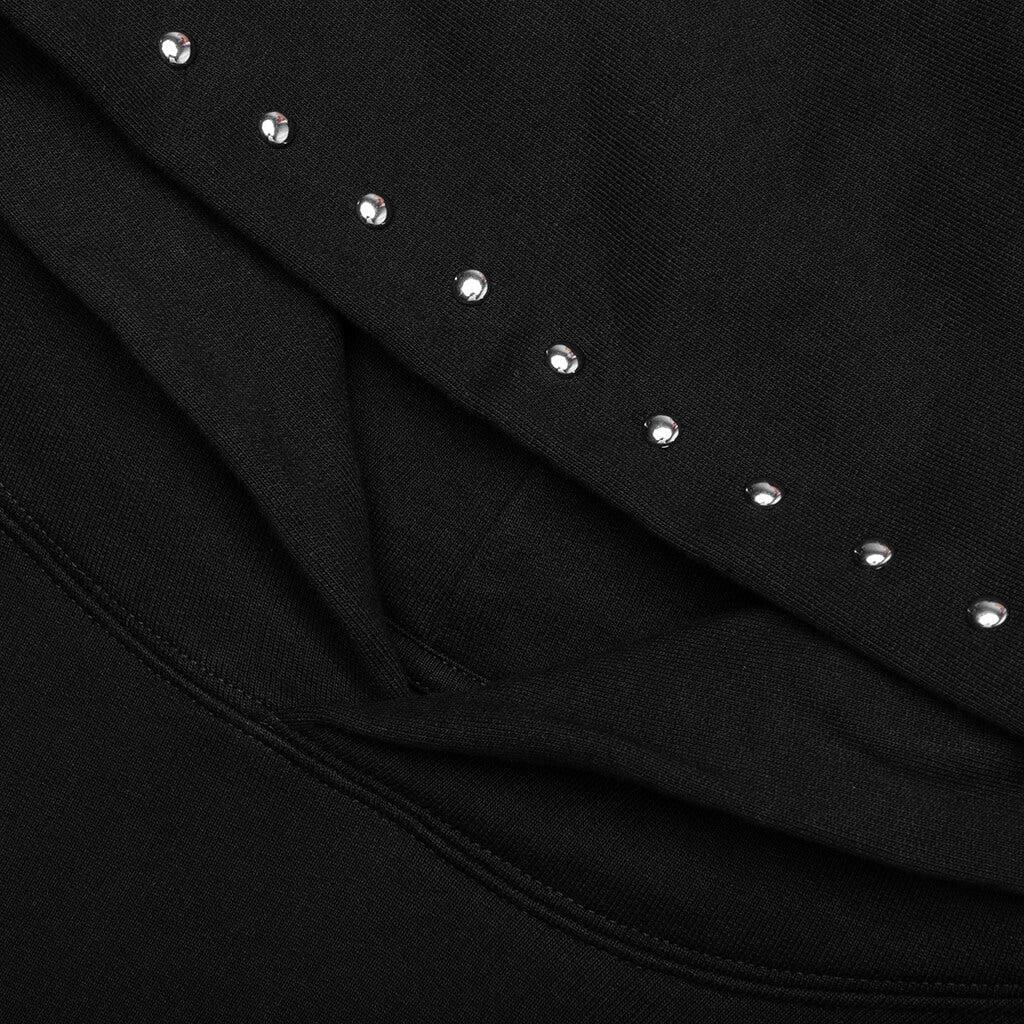 Lucky Studded Hoodie - Black Male Product Image