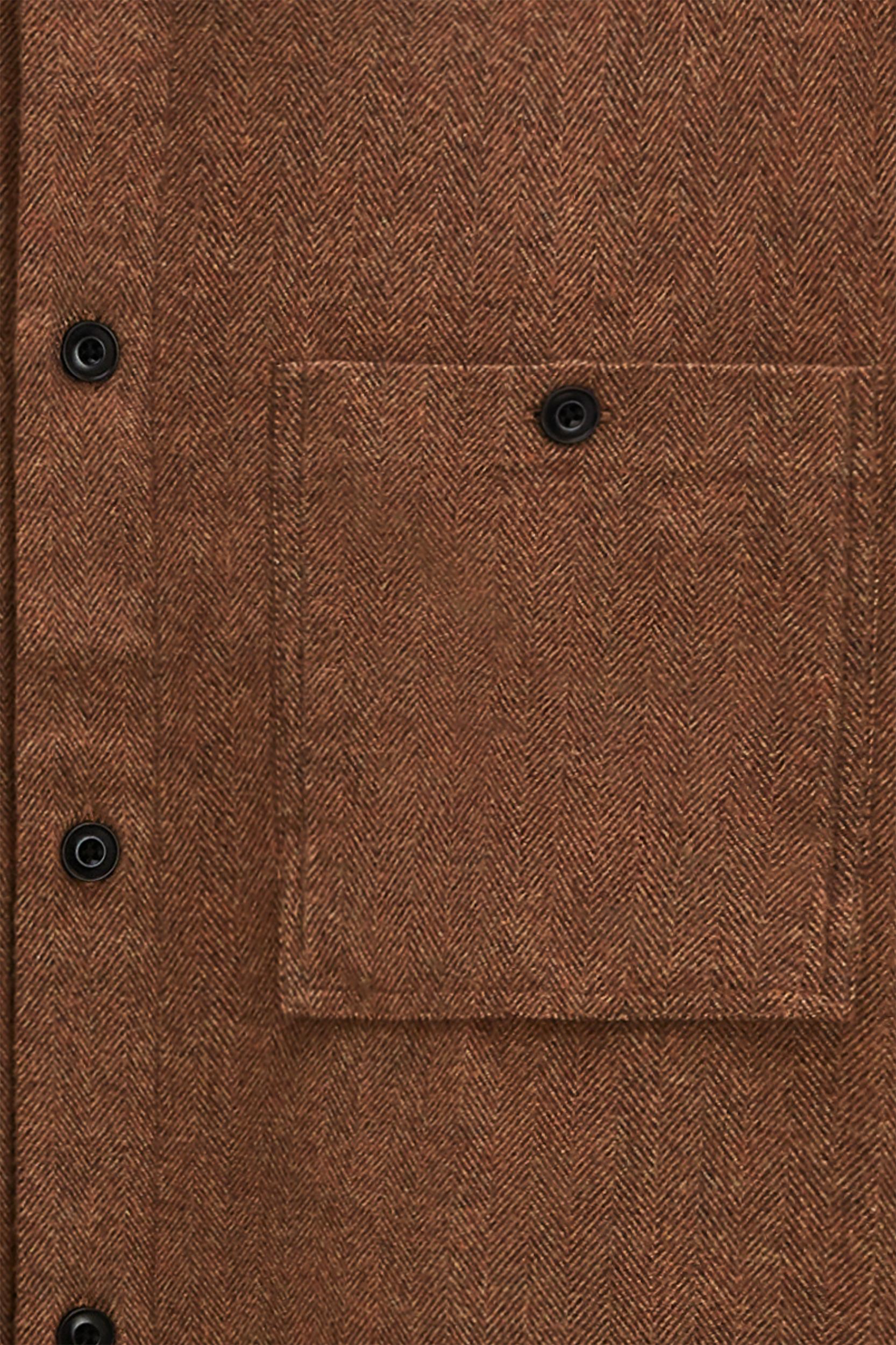 Archive Brushed Form Overshirt. Product Image