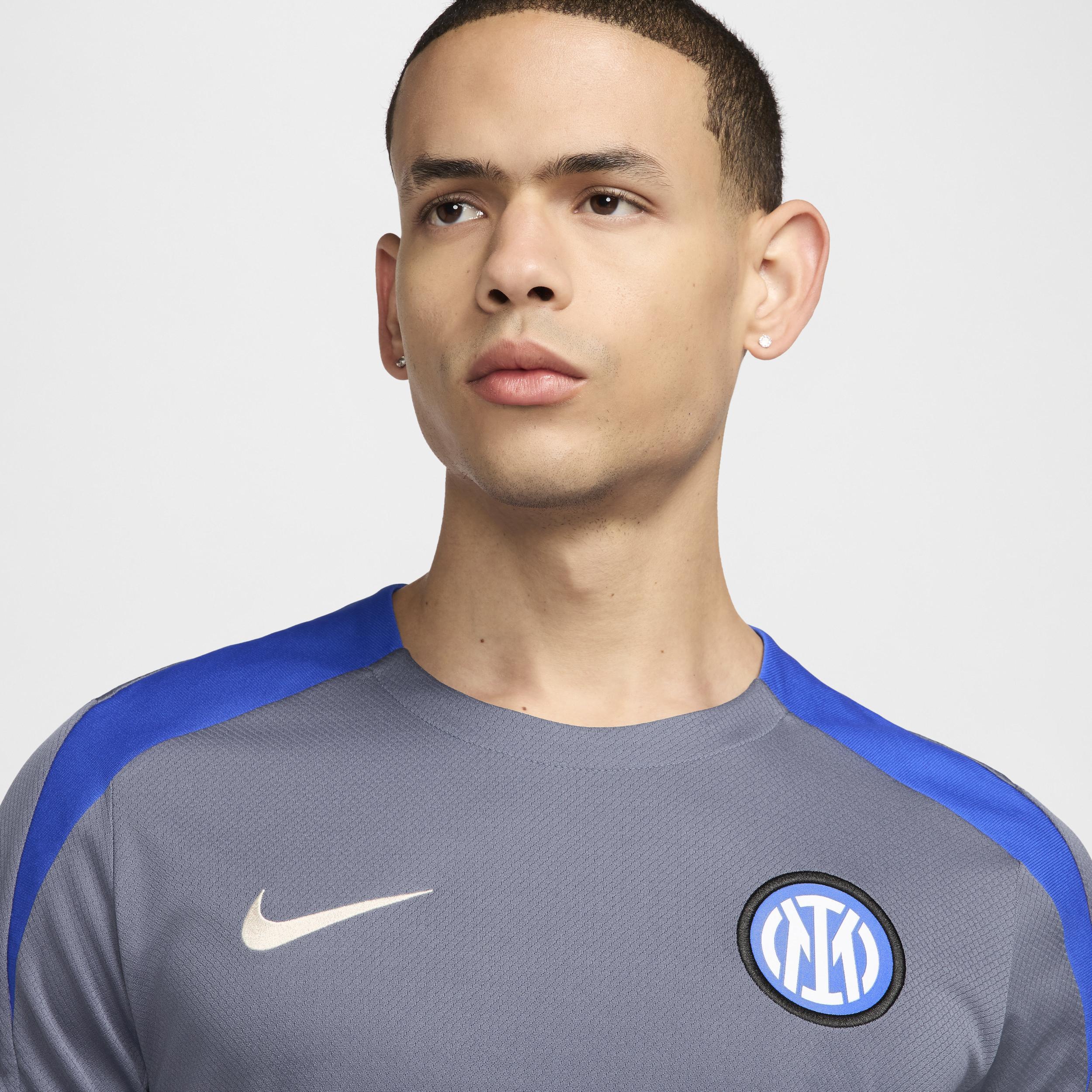 Inter Milan Strike Nike Mens Dri-FIT Soccer Short-Sleeve Top Product Image
