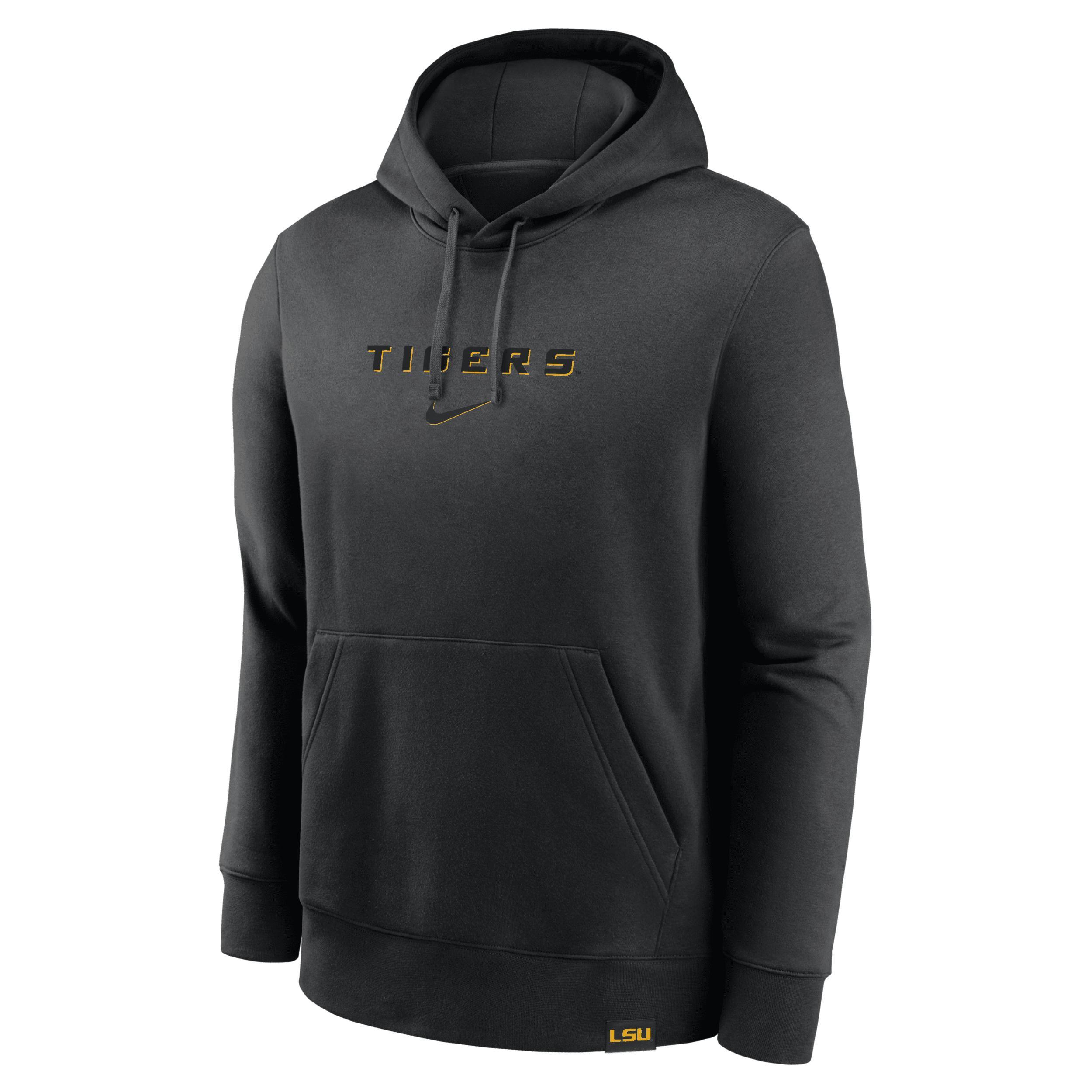 Georgia Bulldogs Primetime Evergreen Club Primary Logo Nike Men's College Pullover Hoodie Product Image