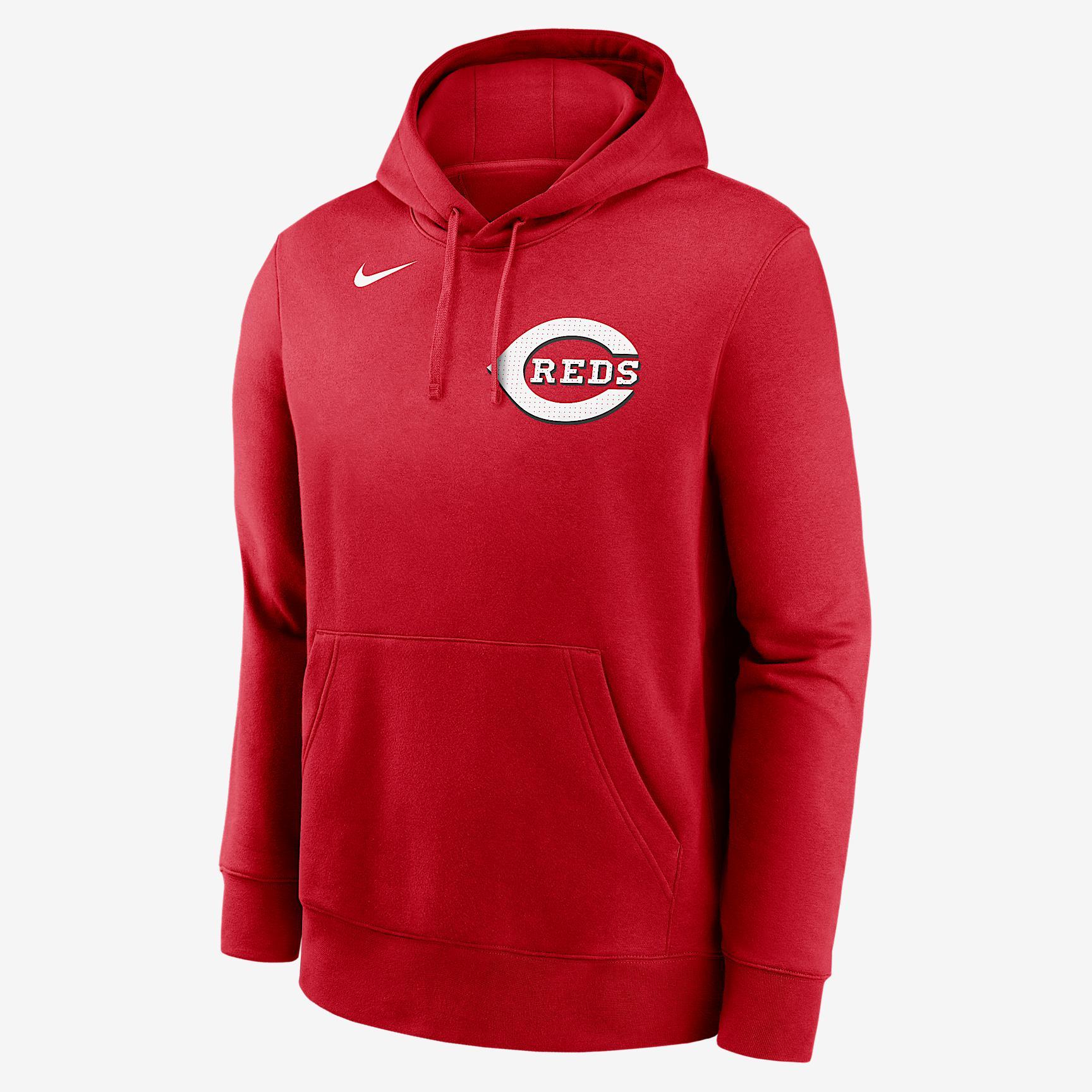 Elly De La Cruz Cincinnati Reds Club Men's Nike MLB Pullover Hoodie Product Image