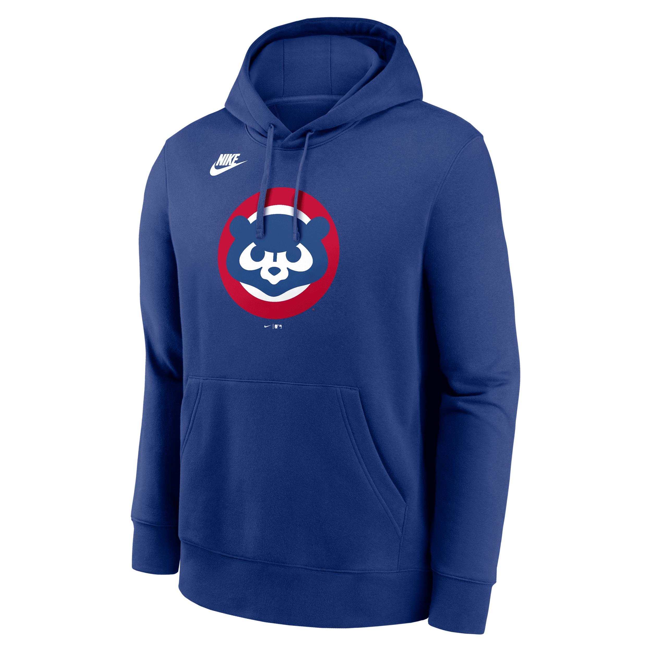 Men's Nike Black Georgia Bulldogs Legacy Logo Club Fleece Pullover Hoodie, Size: 2XL Product Image