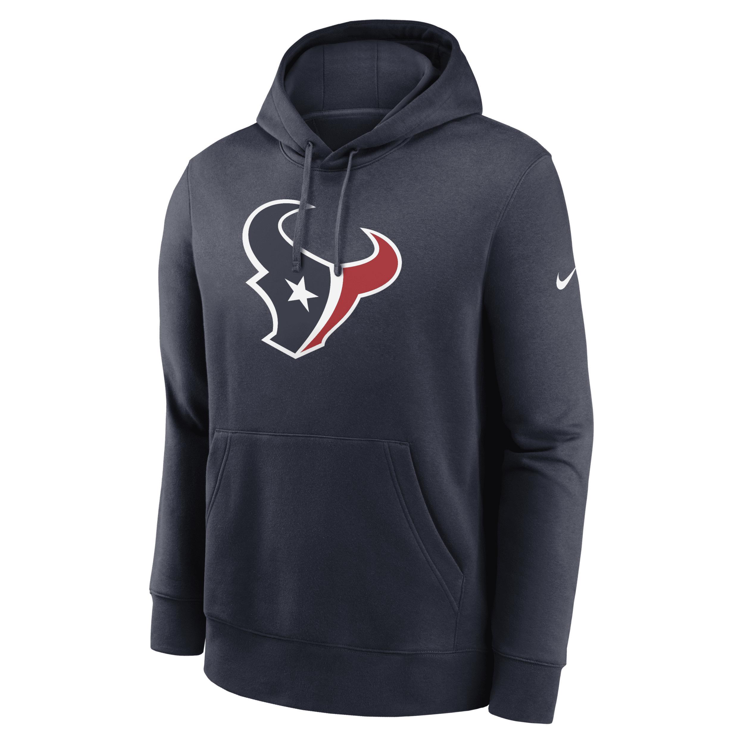 Houston Texans Rewind Club Logo Menâs Nike Men's NFL Pullover Hoodie Product Image