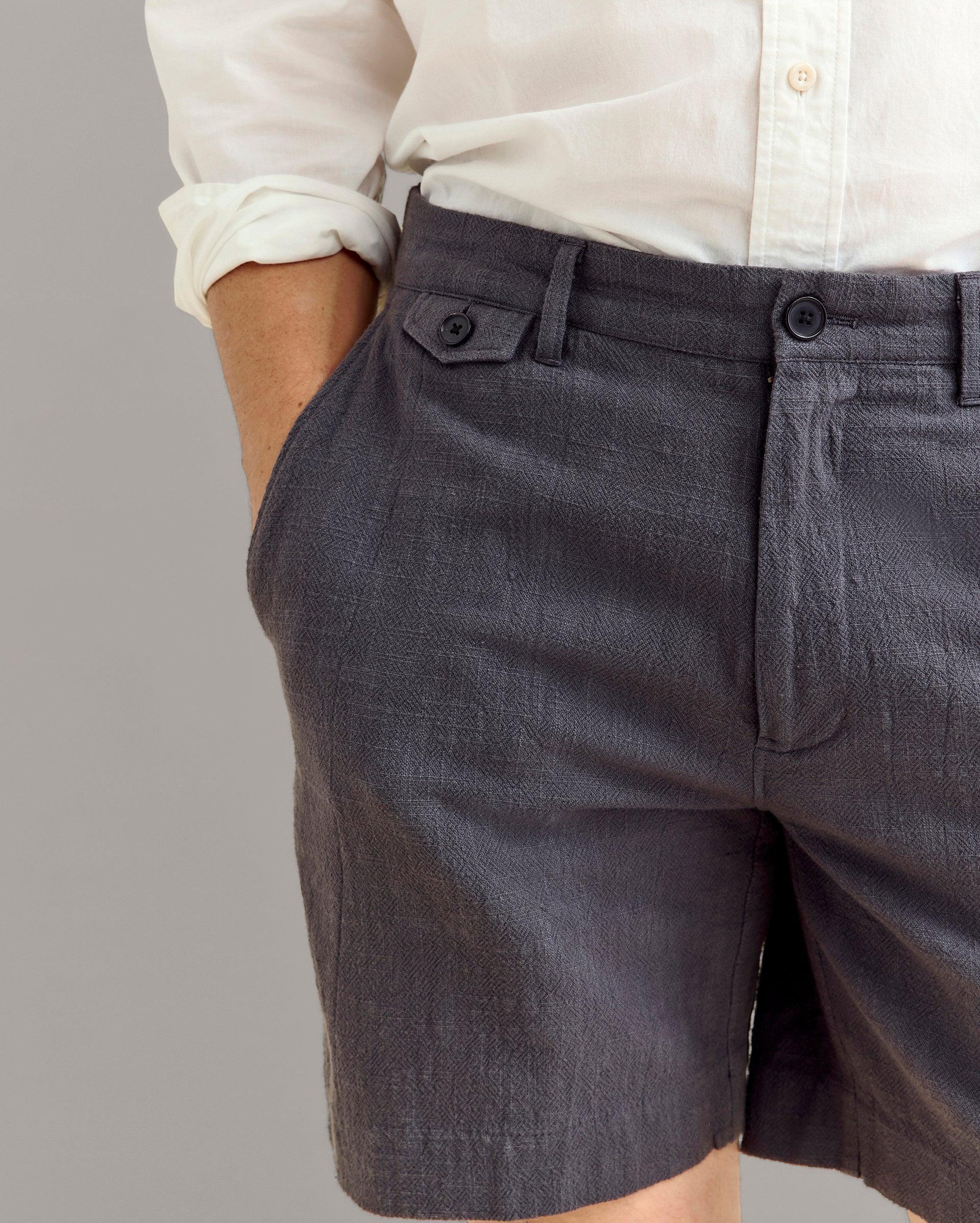 Slub Cotton Moore Short -  Product Image
