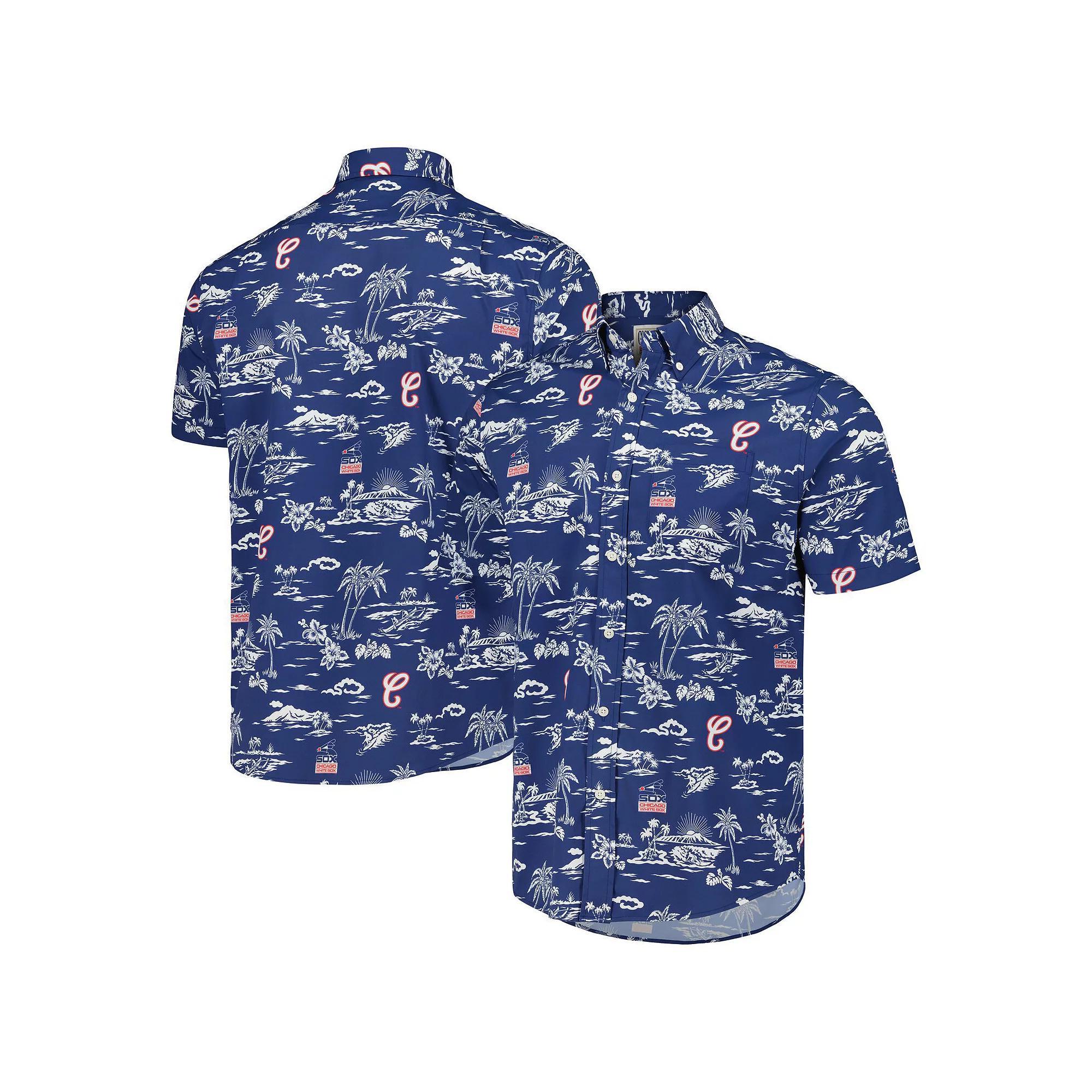Men's Reyn Spooner Navy Chicago White Sox Kekai Button-Up Shirt, Size: Small, Blue Product Image