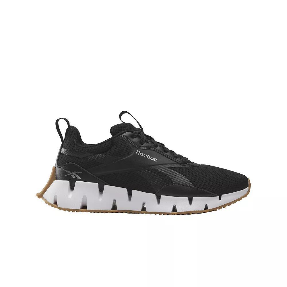 Reebok Zig Dynamica STR Women's Running Shoes, Size: 7, Black White Product Image