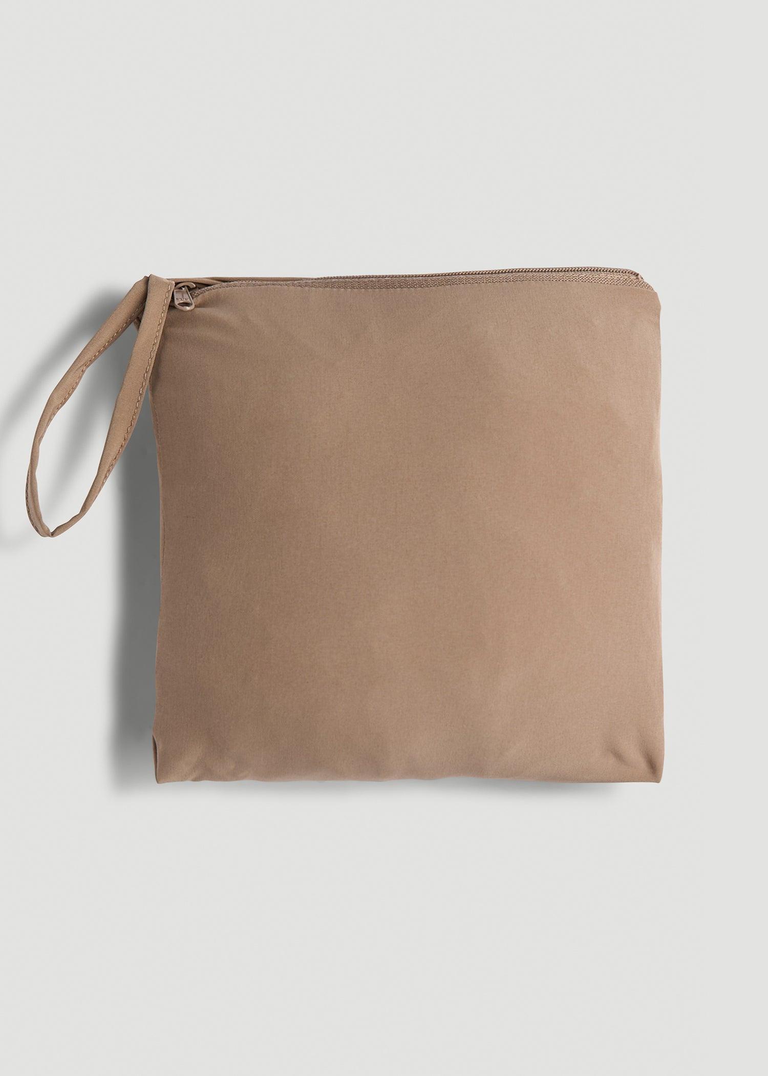 Featherweight Packable Anorak for Tall Men in Dark Sand Male Product Image