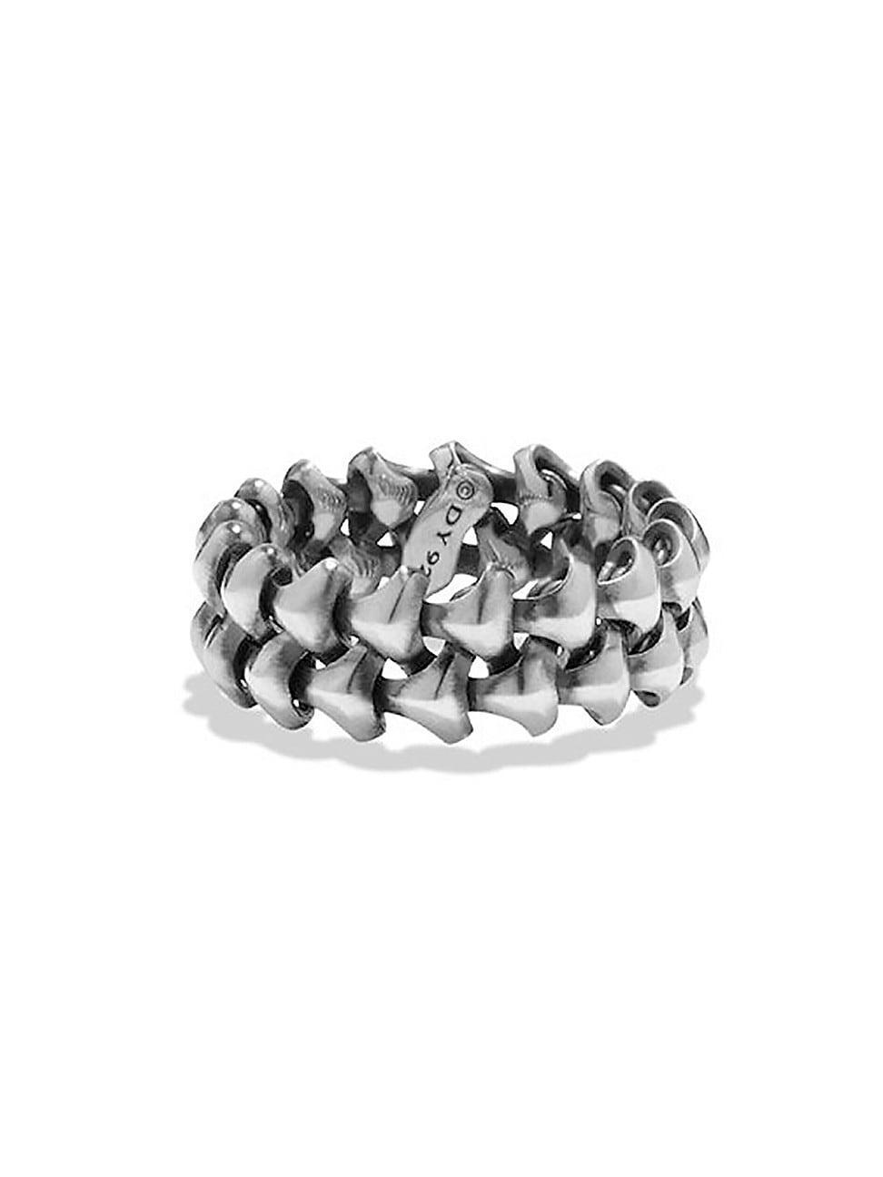 Mens Armory Band Ring in Sterling Silver Product Image