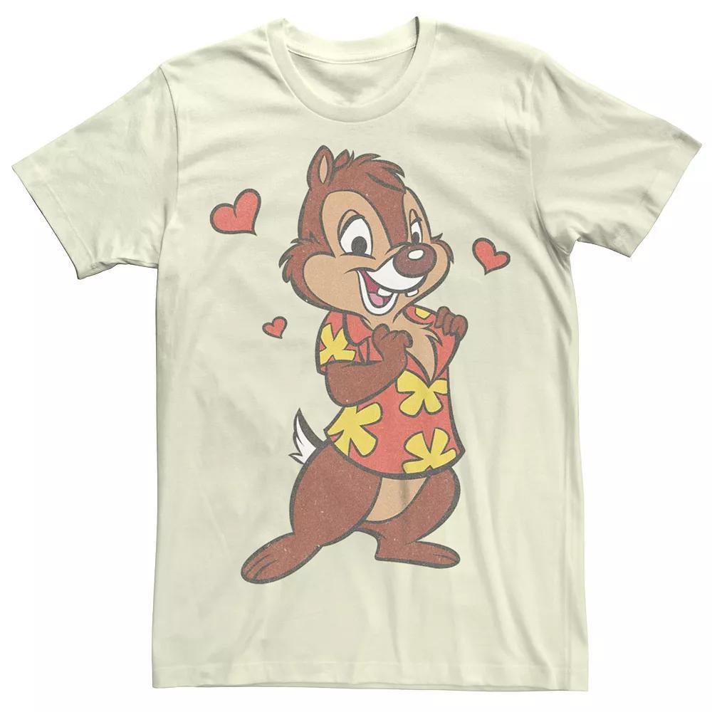 Disney's Chip & Dale In Love Dale Men's Graphic Tee, Size: Medium, Natural Product Image