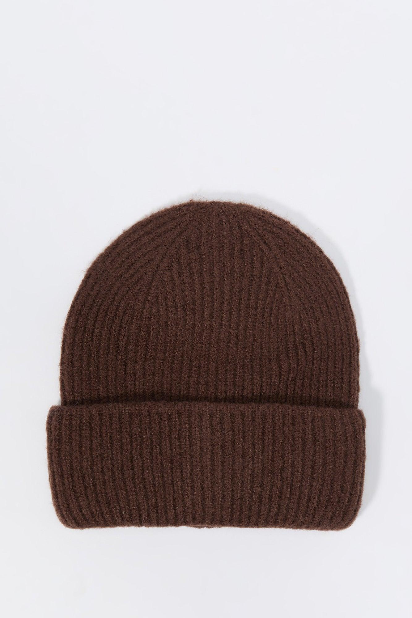Ribbed Knit Beanie Female Product Image
