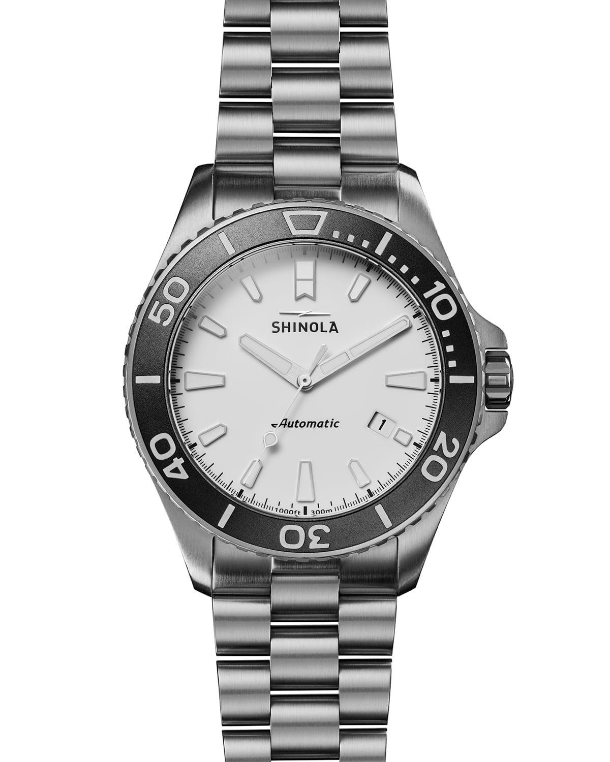 Mens Ice Monster Brushed Titanium Bracelet Watch Product Image