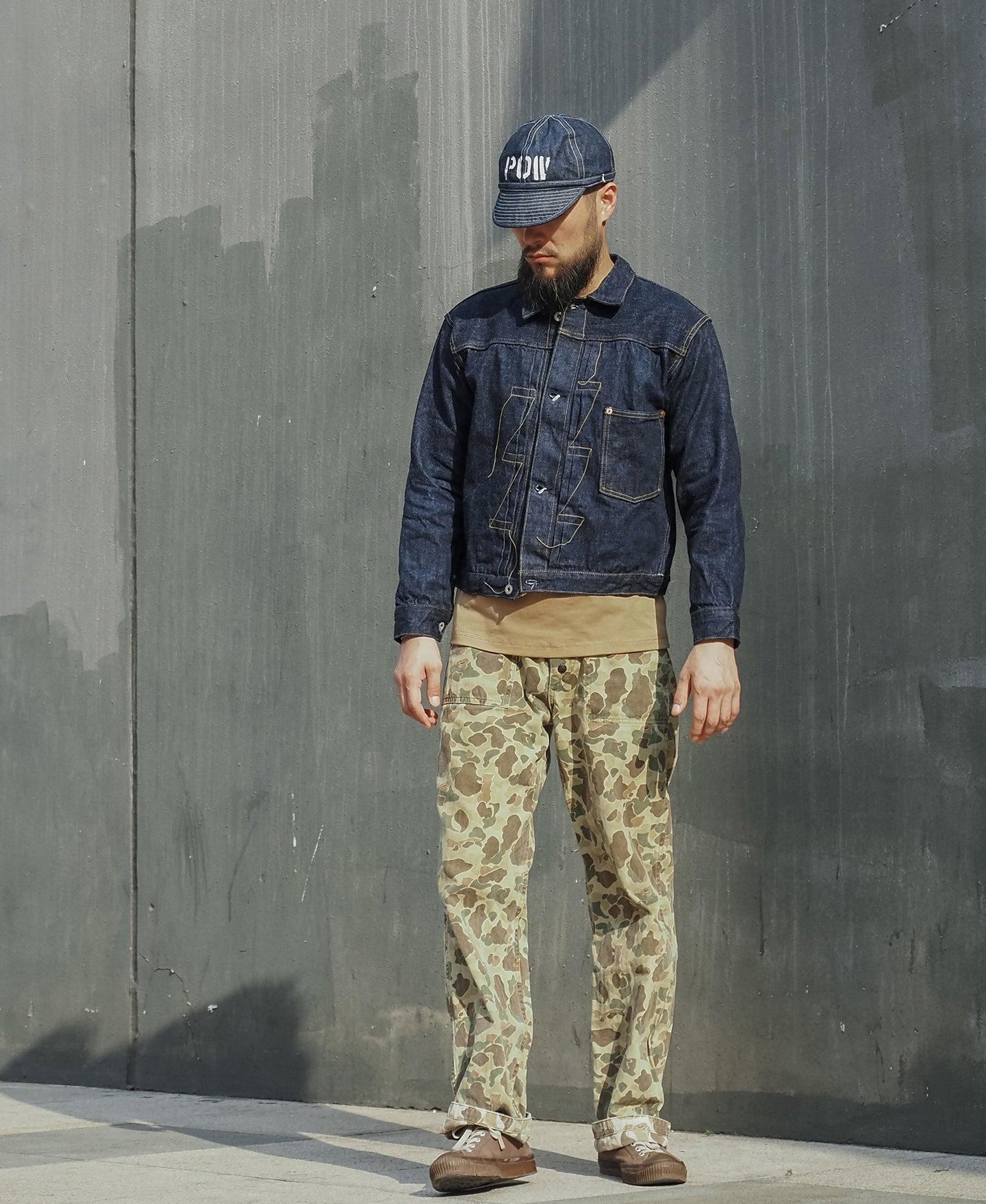 Lot 44806XX WWII Type 1 Selvedge Denim Jacket Product Image