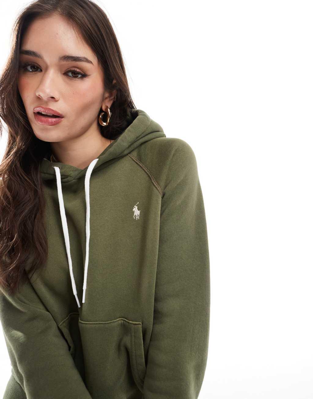 Polo Ralph Lauren logo hoodie in dark green - part of a set Product Image