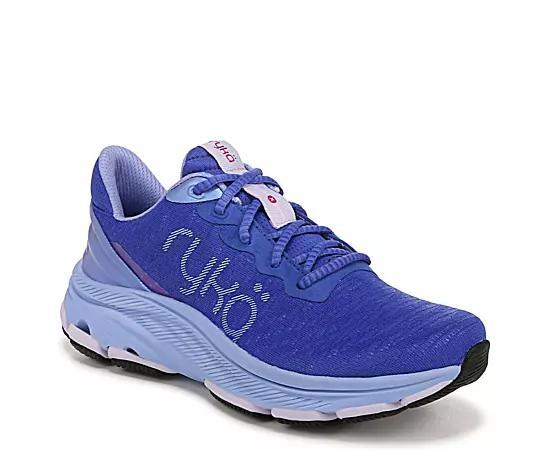 Ryka Devotion X Max Women's Walking Sneakers, Size: 9.5 Wide, Blue Dazzling Product Image