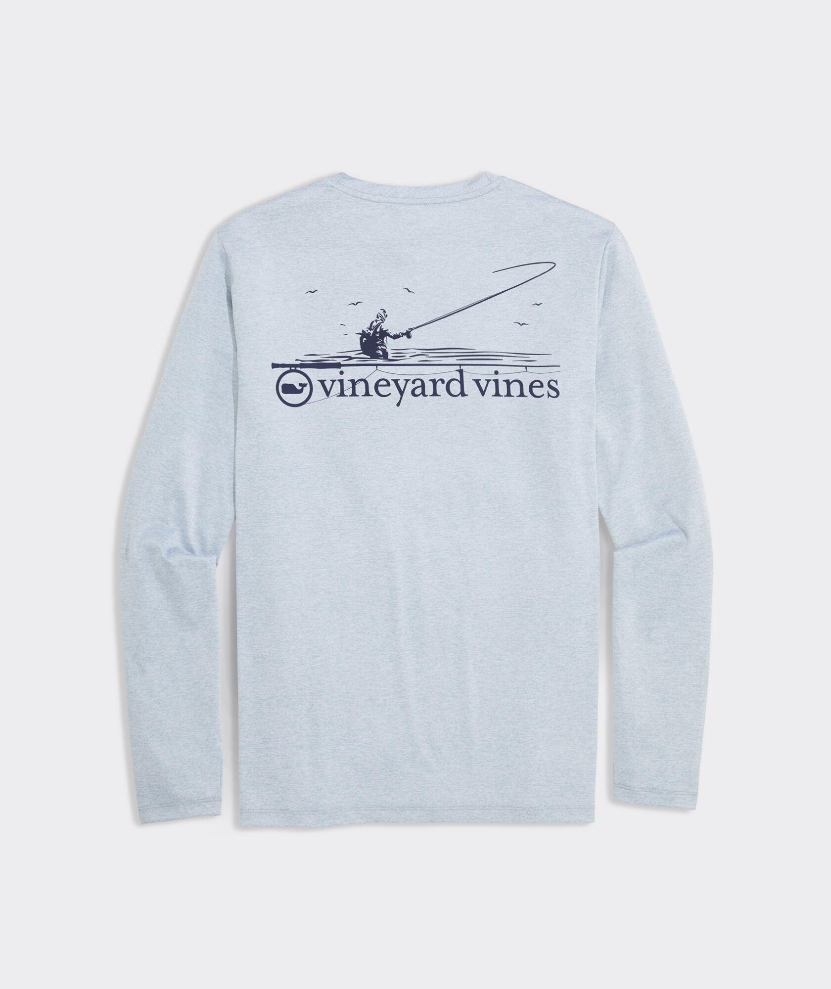 Fly Fishing Long-Sleeve Harbor Performance Tee Product Image