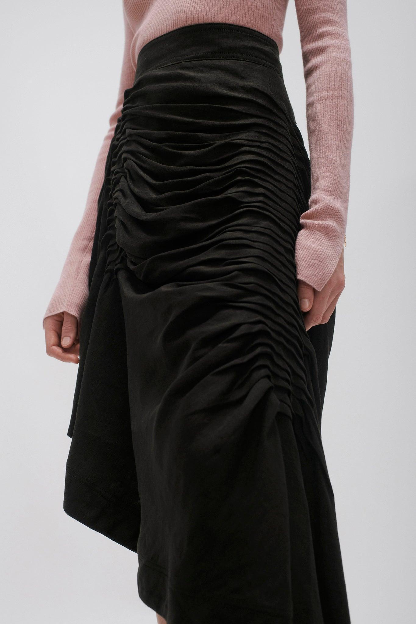 Memoir Asymmetric Midi Skirt Product Image