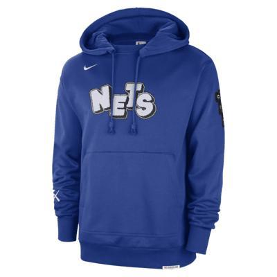 Brooklyn Nets Standard Issue 2023/24 City Edition Men's Nike NBA Courtside Hoodie Product Image
